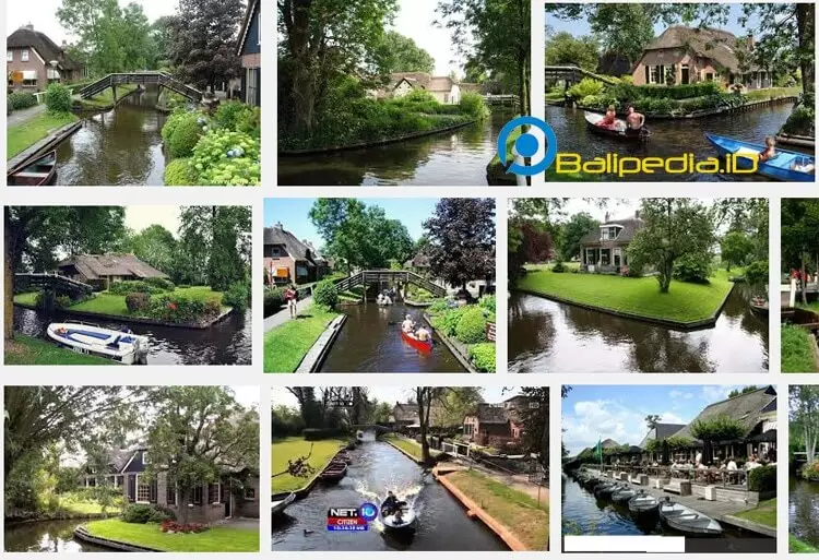 Desa Giethoorn - Desa Paling Bersih di Dunia
