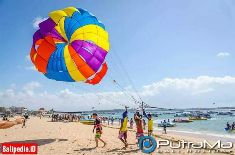 Single Parasailing Bali
