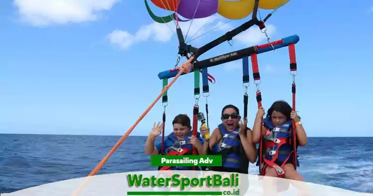 Parasailing adventure Bali