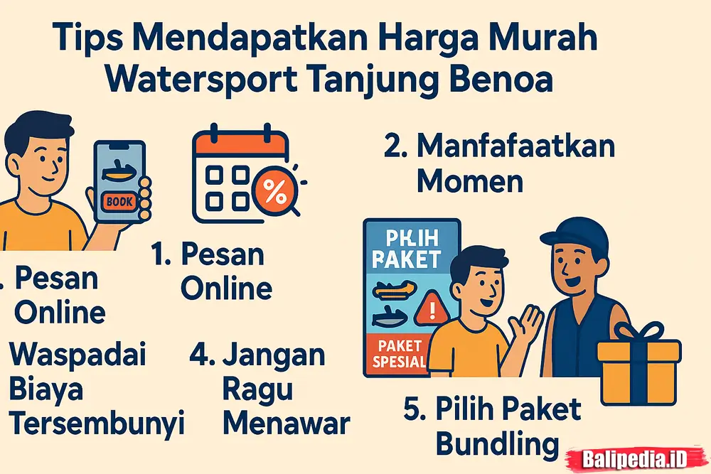 Tips Mendapatkan Harga Murah Watersport Tanjung Benoa